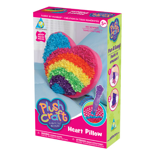 PlushCraft� Heart Pillow by THE ORB FACTORY LIMITED
