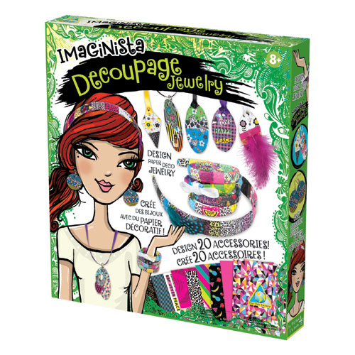 Imaginista� Decoupage Jewelry by THE ORB FACTORY LIMITED