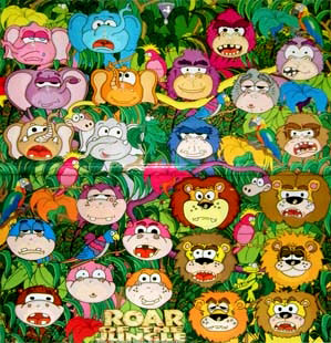 Roar of the Jungle Contents by P & R GAMES LLC
