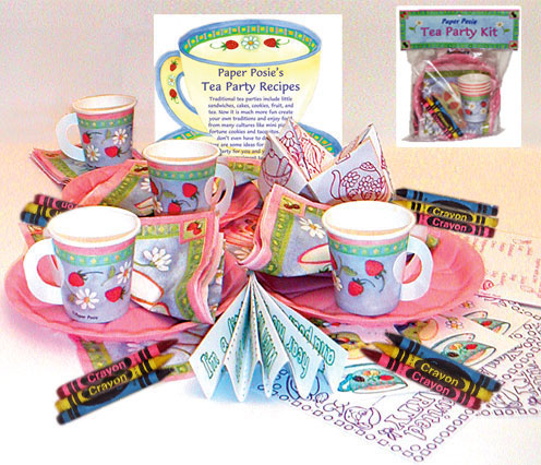 Tea Party Kit by PAPER POSIE