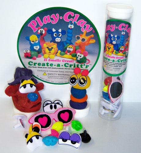 Create-A-Critt'r Tube by PLAY CLAY FACTORY