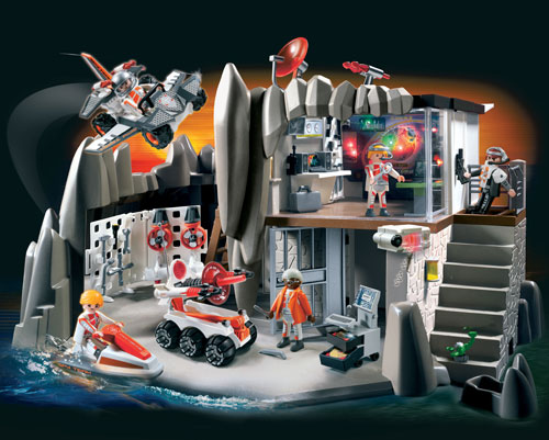 Secret Agent Headquarters with Alarm System by PLAYMOBIL INC.