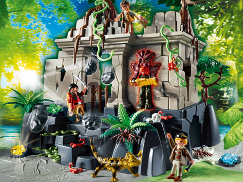 Treasure Temple with Guards by PLAYMOBIL INC.