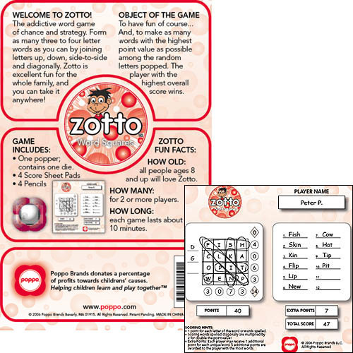 Zotto by POPPO BRANDS LLC
