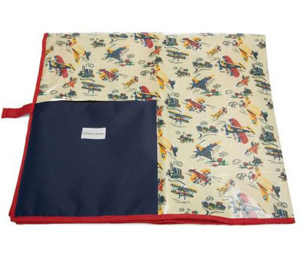 Portable Playtime Vintage Airplane Splat Mat by PORTABLE PLAYTIME