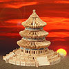 Temple of Heaven Wooden Puzzle by PUZZLED, INC.