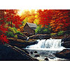 Glade Creek Grist Mill Jigsaw Puzzle by SERENDIPITY PUZZLE COMPANY