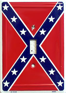 Confederate Flag Switch Cover by SMART BLONDE