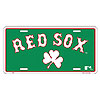 Boston Redsox Shamrock License Plate by SMART BLONDE