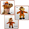 TeamHeads® - Texas Longhorn Mascot Hat and Plush by TEAMHEADS