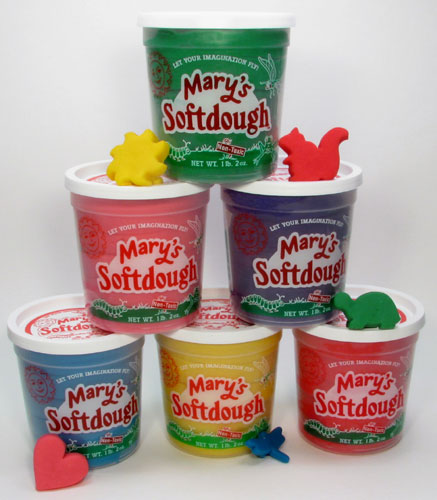 Mary's Softdough Large Single Color Tubs by TERRAPIN TOYS LLC