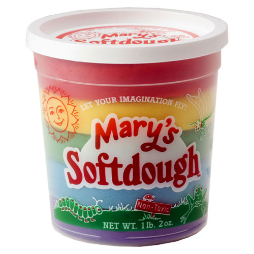 Mary's Softdough Rainbow Tubs by TERRAPIN TOYS LLC