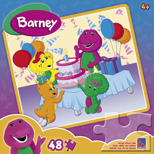 Barney 48PC Puzzle Jigsaw Puzzle by THE CANADIAN GROUP