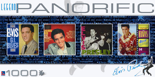 Elvis Presley Panorific� Legends 1000PC Puzzle by THE CANADIAN GROUP
