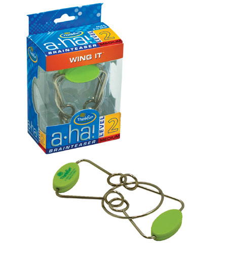 Aha! Brainteasers: Wing It by THINKFUN