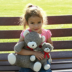 Think Again! Sock Teddy Bear by THINK OF IT!