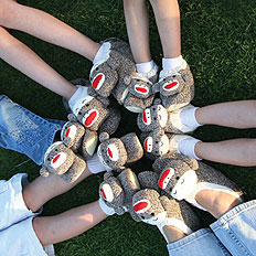 ToyDirectory® Think Again! Sock Slippers THINK IT!,