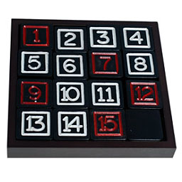 15 Puzzle - Sliding Numbers by WOOD EXPRESSIONS INC.
