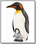 Emperor Penguin With Baby by SAFARI LTD.®