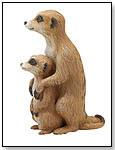 Incredible Creatures Meerkat With Baby by SAFARI LTD.®