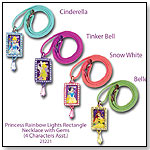 Disney Princess Magical Light Up Rectangle Necklace with Gems by MONOGRAM INTERNATIONAL INC.