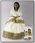 Makeda™, The Queen of Sheba Doll/Book and CD Narration by ETHIDOLLS