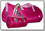 B*Tween Productions - Maeve's Quilted Heart Barrel Bag by BEACON STREET GIRLS
