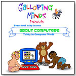Preschool Baby Learns About Computers: Tubby in Computer World by GALLOPING MINDS