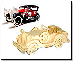 3D Puzzle Wooden Craft Construction Kit – Vintage Car by CHINA TOWINS GIFTS & TOYS CO. LTD.