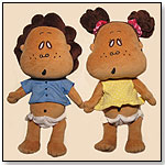 Ishababies ChocoChip Girl and Boy by AISHA & CO. LLC