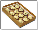 12 Champagne Mini Truffles by JOSEPH SCHMIDT CONFECTIONS