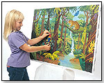 Rain Forest Scene and Animals by BETTY LUKENS INC