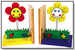 Flower Bookends by THE CRAFT SHOP