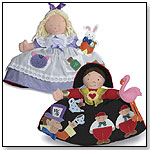 Alice in Wonderland/Queen of Hearts Topsy Turvy Doll by NORTH AMERICAN BEAR