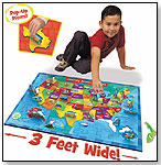 LeapFrog® U.S.A. Floor Map by MASTERPIECES PUZZLE CO. INC.