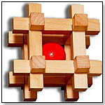 Wacky Wood Puzzle – Caged Ball by LAVA IMPORTS INC.