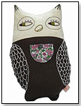 Cozy Animal Cushion: Nighttime Tooth Fairy Owl by ZID ZID KIDS