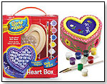 Works of Ahhh Wood Painting Kits  Heart Box by BALITONO INC.