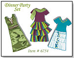 Press 'n Dress Outfit Set - Dinner Party by POCKETS OF LEARNING LLC