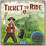 Ticket to Ride Swiss Map Expansion by DAYS OF WONDER