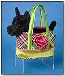 Holiday Tote with Black Scottish Terrier by DOUGLAS CUDDLE TOYS