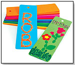 100 Bookmarks in Assorted Colors, 2" x 6" by HYGLOSS PRODUCTS INC.