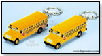 Kinsmart - School Bus Key Chains (Yellow) by TOY WONDERS INC.
