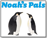 Noah's Pals - Peter + Pia Penguin (Emperor) by Caboodle! Toys LLC (Noah's Pals)