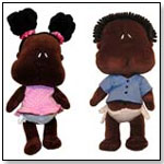 Ishababies Mocha Boy and Girl by AISHA & CO. LLC