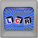 LCR® Left Center Right™ Dice Game Blue Tin by GEORGE & COMPANY LLC