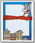 Santa Note Pad by FRAZZLED AND BEDAZZLED