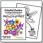 Colorful Garden - A Feelings Coloring Book by BRIGHT SPOTS GAMES