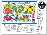 Marine Life Feeling Chart by BRIGHT SPOTS GAMES