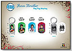 Jonas Brothers Dog Tag Key Ring - Kevin by MONOGRAM INTERNATIONAL INC.